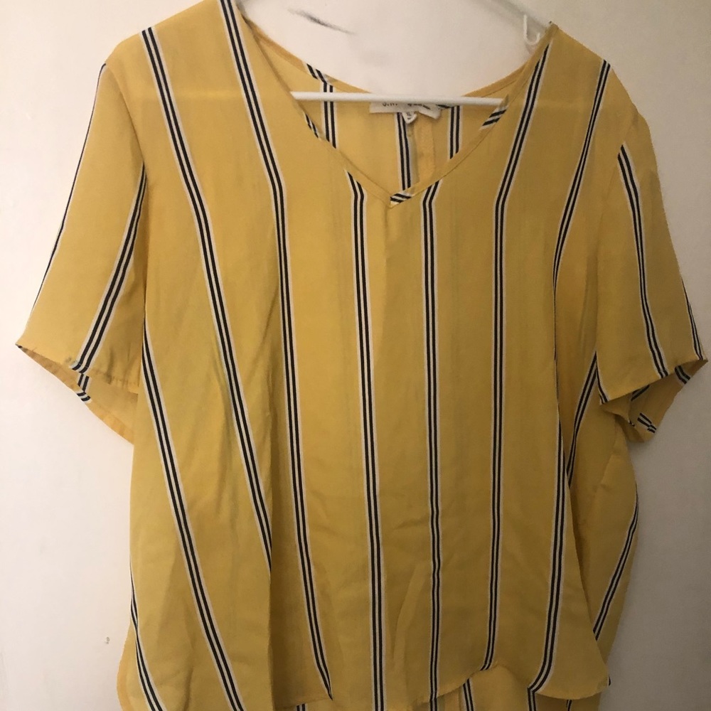Mustard blouse
